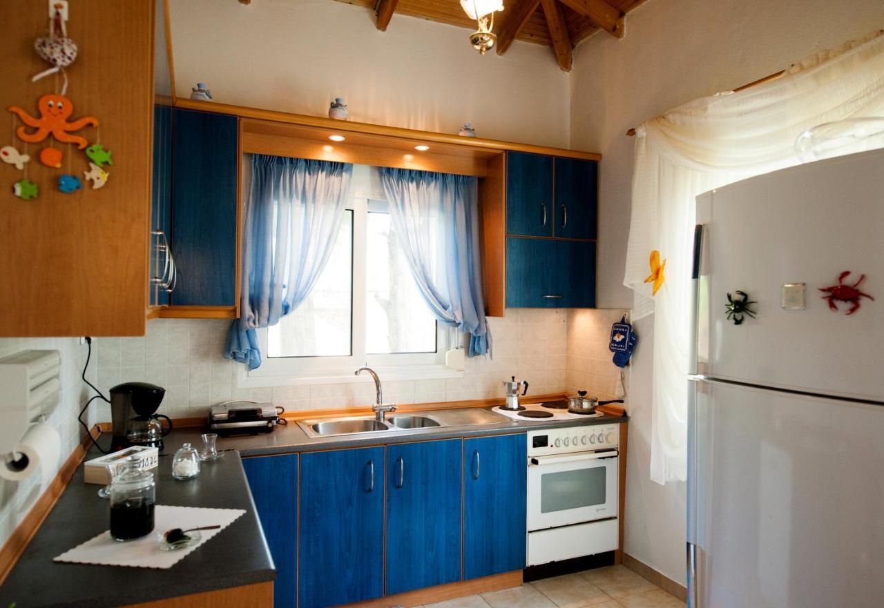 Villa D&P House Chrisi Ammoudia Esterno foto